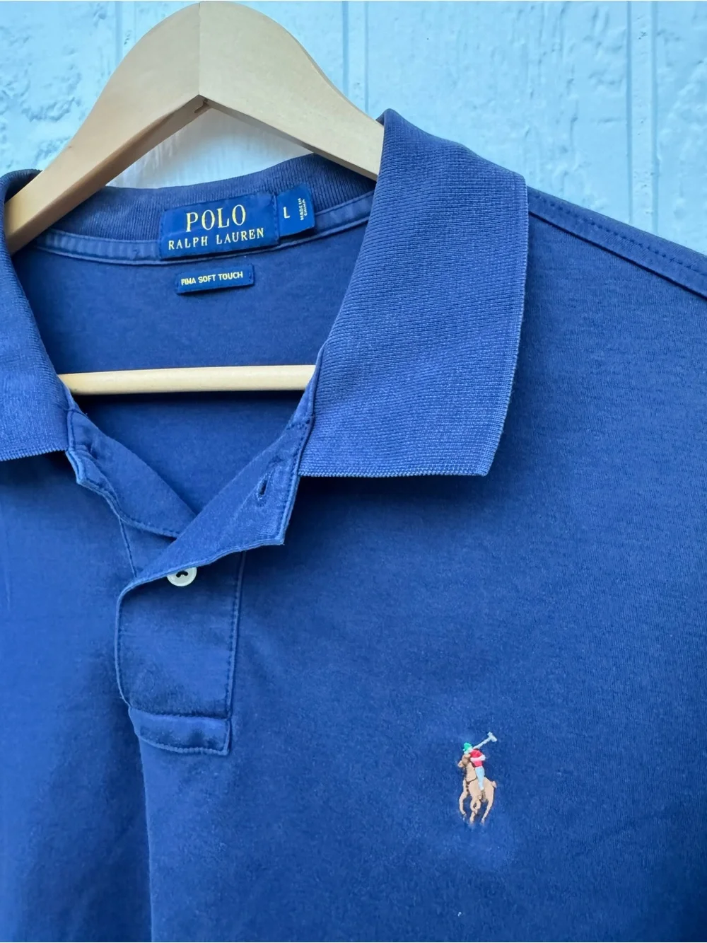 Polo by Ralph Lauren Men’s Navy Blue Short-Sleeve Polo